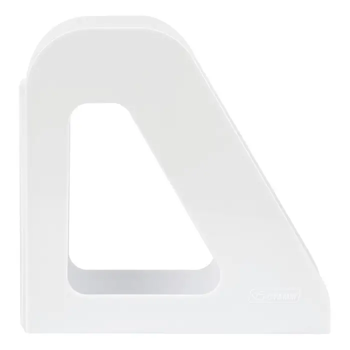 Лоток для бумаг Стамм &laquo;Фаворит&raquo;, А4, вертикальный, 1 отделение, белый, ширина 90 мм