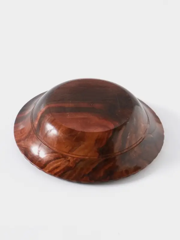 Чаша &laquo;Тарталетка&raquo;, 18&times;18&times;5 см, дерево шишам