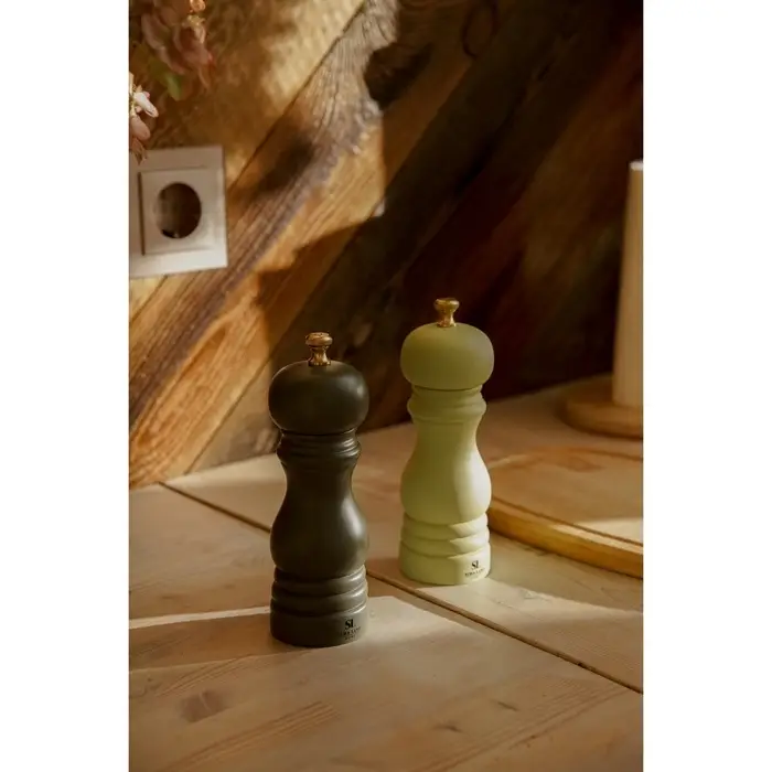 Набор мельниц для специй SL Home &laquo;Оливковая роща&raquo;, 2 шт., 17 см, цвет оливковый