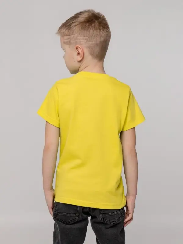 Футболка детская T-Bolka Kids, желтая, 8 лет