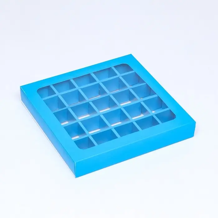 Коробка для конфет 25 шт., 22×22×3.5 см Коробка для конфет 25 шт., 22×22×3.5 см