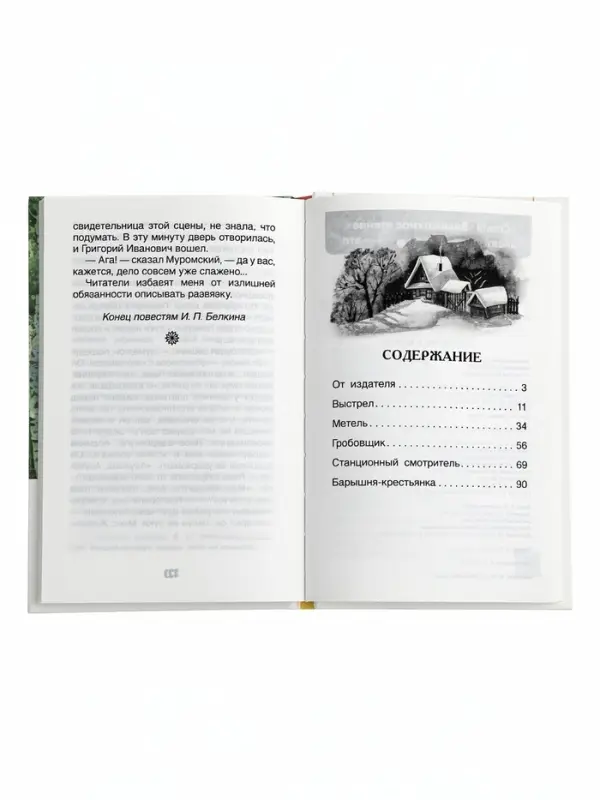Внеклассное чтение "Повести Белкина" Пушкин А.С. 6+