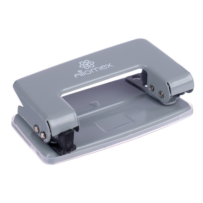 Дырокол металлический 10 листов, Attomex, серый Дырокол металлический 10 листов, Attomex, серый