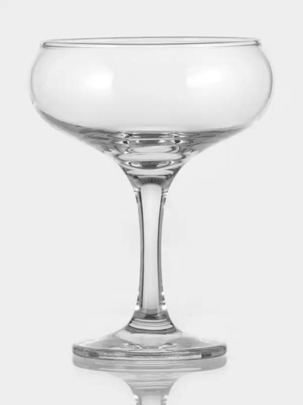 Бокалы для шампанского Bistro, 280 мл, набор 6 шт., стекло, прозрачные