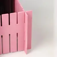 Разделитель для ящиков, 4 шт., 37&times;7 см, розовый