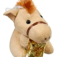 Мягкая игрушка "Лошадка с подарком", 7 см МИКС Мягкая игрушка "Лошадка с подарком", 7 см МИКС