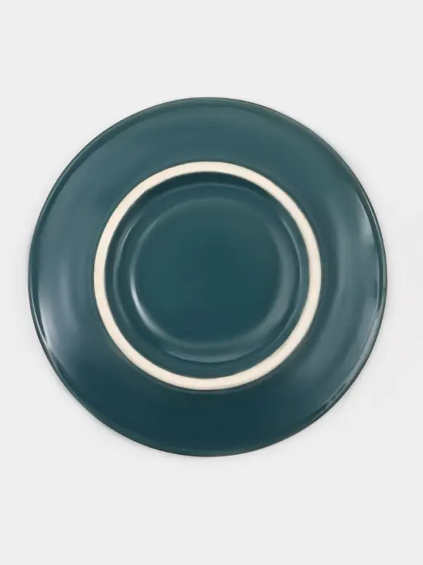 Чайная пара Хорекс Blu reattivo, 2 предмета: чашка 200 мл, блюдце d=15.5 см, фарфор, синяя