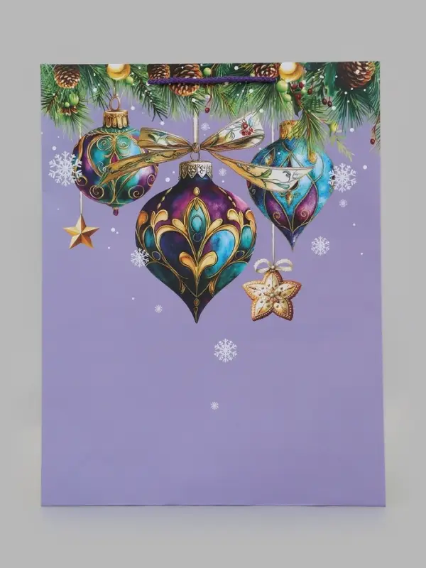Пакет подарочный &laquo;Винтажные игрушки&raquo;, 33&times;10&times;42.5 см