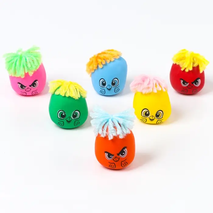 Антистресс сквиш мялка капитошка «Птички», в шоубоксе, с мукой Антистресс сквиш мялка капитошка «Птички», в шоубоксе, с мукой