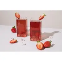 Набор стаканов стеклянных «Квадро», 2 предмета: 350 мл