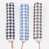 Зонт механический &laquo;Лапка&raquo;, эпонж, 4 сложения, 8 спиц, R=49/56 см, d=98 см, МИКС