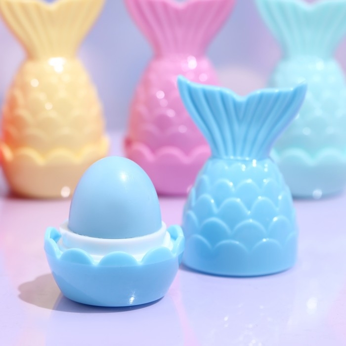 Бальзам для губ «Морской хвостик», микс цветов и запахов Бальзам для губ «Морской хвостик», микс цветов и запахов