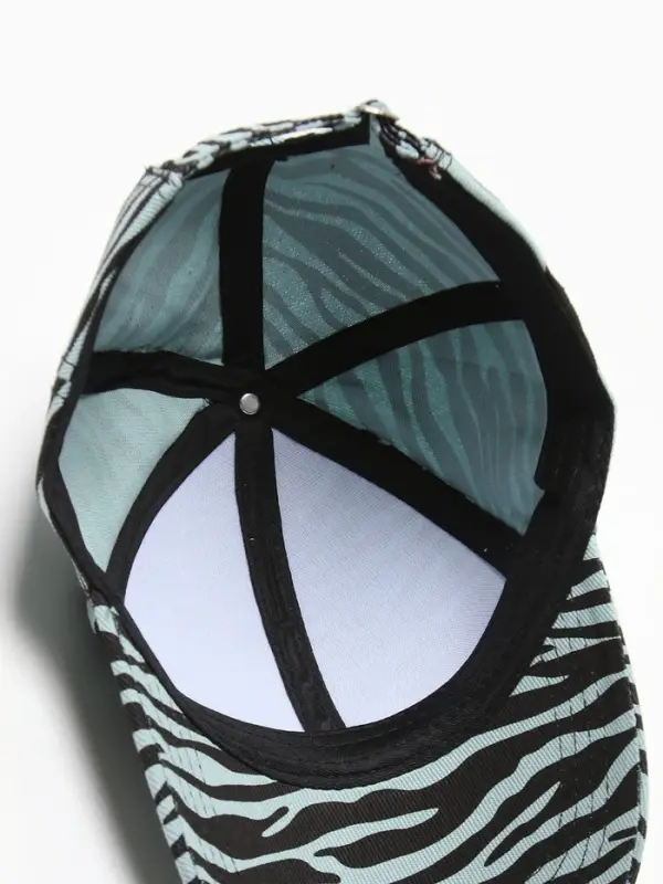 Кепка женская MINAKU полосы, серо-зеленая, размер 58