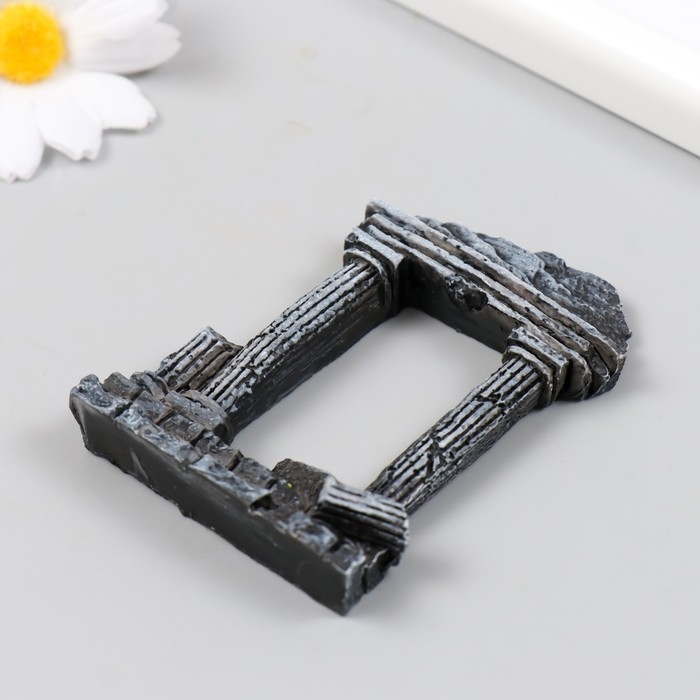 Фигурка для флорариума полистоун  Фигурка для флорариума полистоун "Римская колонна" 6х1,5х8 см