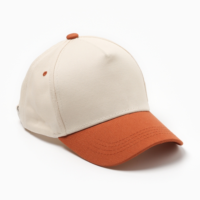 Кепка детская KAFTAN р.52-54 молочный/коричневый Кепка детская KAFTAN р.52-54 молочный/коричневый