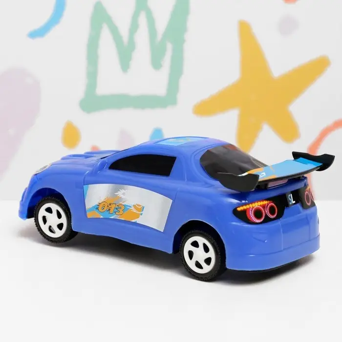 Машинка гоночная, 15×7×5 см, МИКС