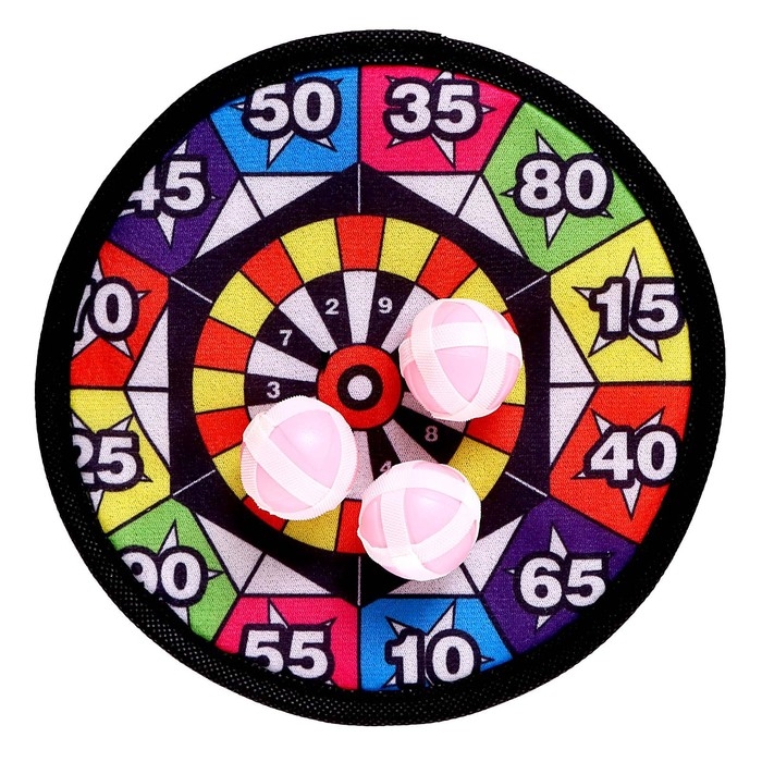 Дартс липучка «Иллюзия», 3 шарика Дартс липучка «Иллюзия», 3 шарика