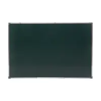 Доска магнитно-маркерная Calligrata, 100&times;150 см, зеленая, с полочкой, в алюминиевой рамке