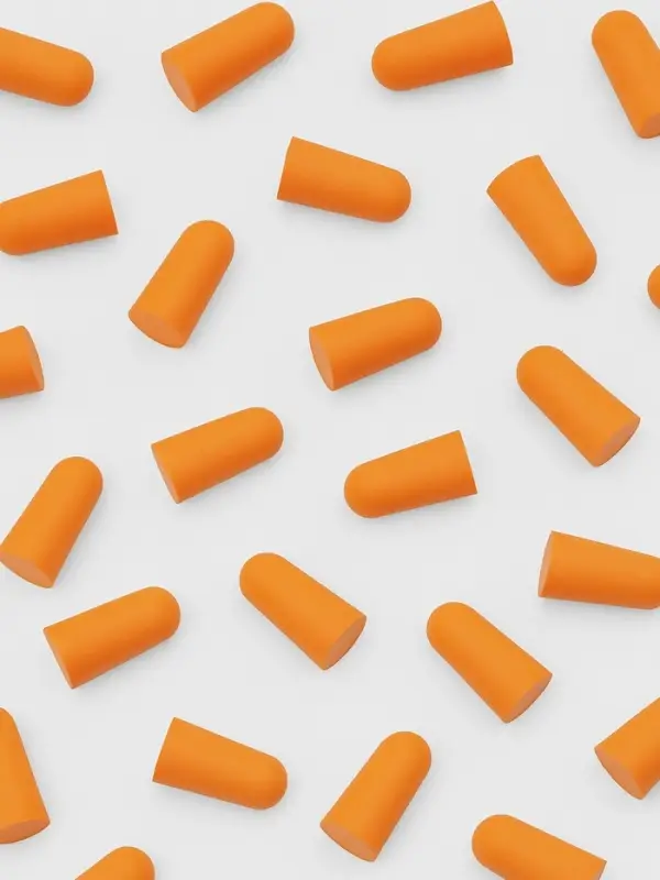 Беруши, 2.5&times;1 см, набор - 20 пар