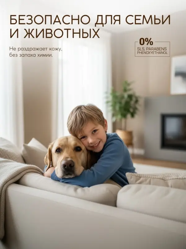 Средство для мытья пола, аромат сандал и груша, 1000 мл, ULAB