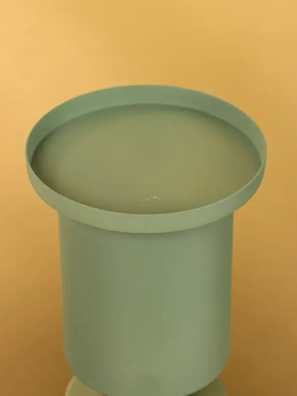 Подсвечник на 1 свечу текстурный "Болотный" 10,5х10,5х19 см