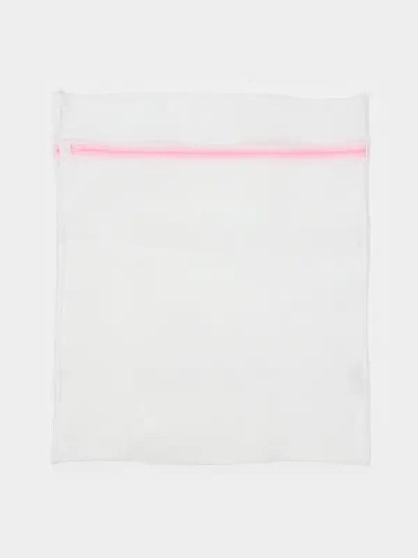 Мешок для стирки белья Доляна, 50&times;60 см, мелкая сетка, белый