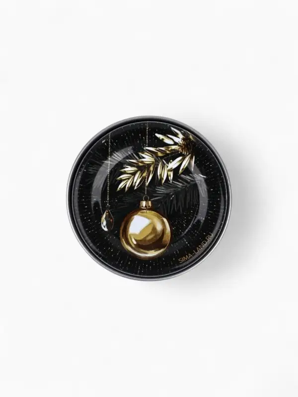 Свеча ароматическая новогодняя в банке «Конь», ч/з, аромат мандарин, 4.8 см Свеча ароматическая новогодняя в банке «Конь», ч/з, аромат мандарин, 4.8 см