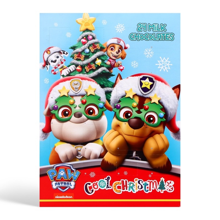 Адвент календарь Адвент календарь "Щенячий патруль", микс, 75 г