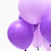 Воздушные шары латексные 12" &laquo;Фиолетовый микс&raquo; набор 25 штук