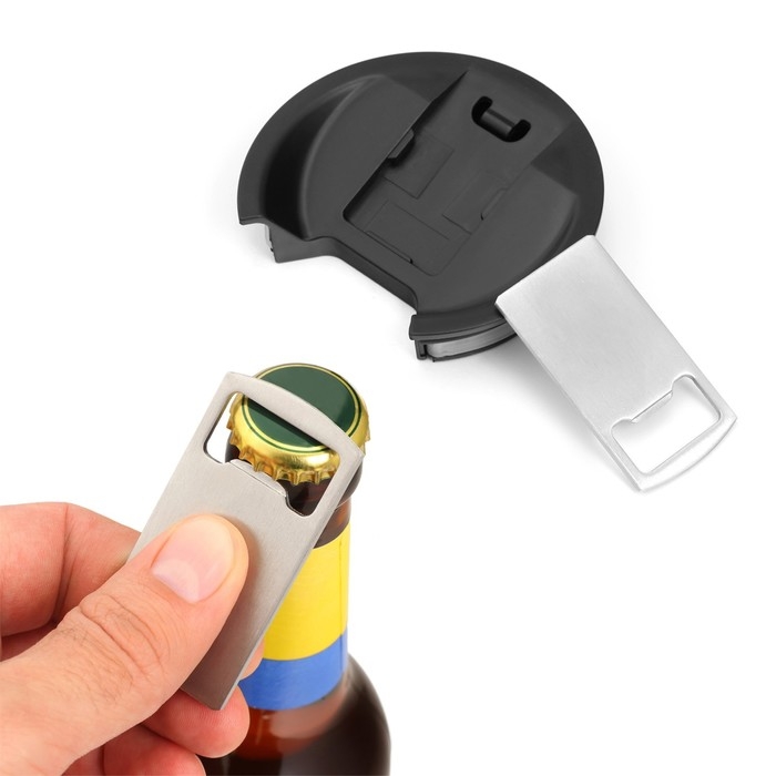 Термостакан пивной, 600 мл, Beer, открывашка, черный Термостакан пивной, 600 мл, Beer, открывашка, черный