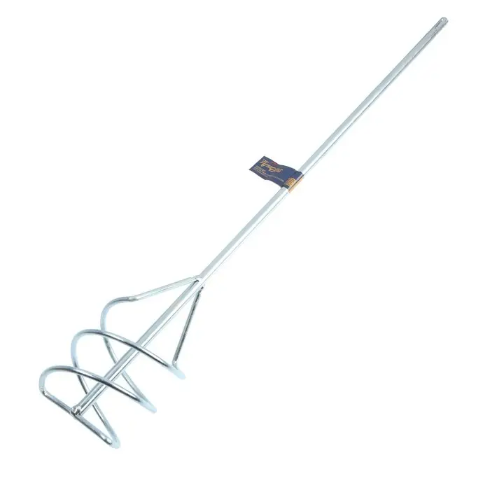 Миксер для песчано-гравийных смесей ТУНДРА, оцинкованный, SDS-plus, 100&times;10&times;600 мм