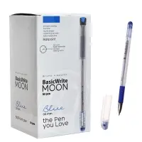 Ручка шариковая BrunoVisconti BasicWrite.Moon, 0.5мм, стерж/син