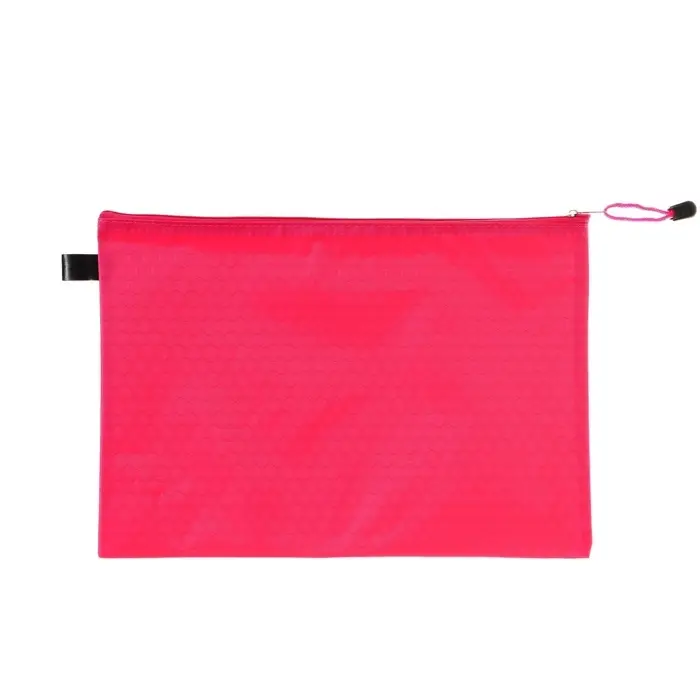 Папка-конверт &laquo;Соты&raquo; А4, на молнии, 24.5&times;31 см, МИКС