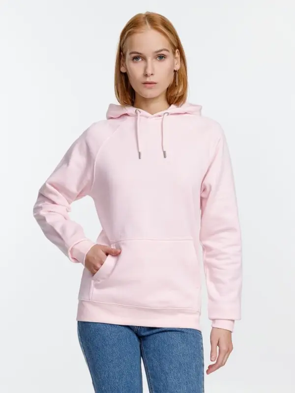 Толстовка унисекс Stellar, розовая, размер XS Толстовка унисекс Stellar, розовая, размер XS