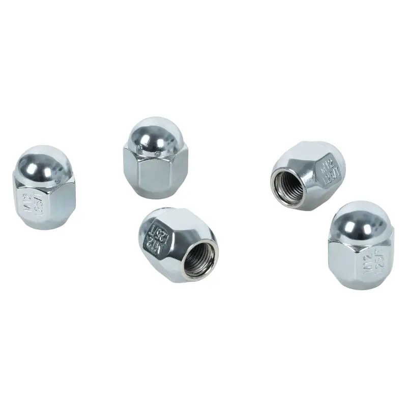 Гайка колесная M12x1,25x28, конус, ключ 21, закрытая, хром для а/м Nissan/KIA