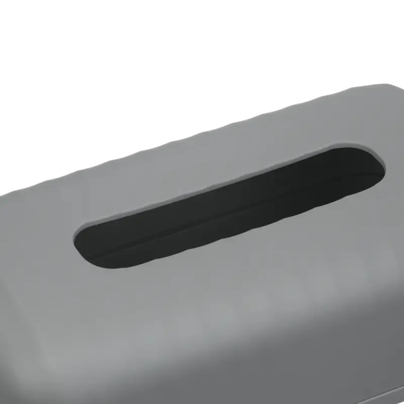 Салфетница тм VETTA Сидней, пластик, PP, серый, 27,4x14x9,2см