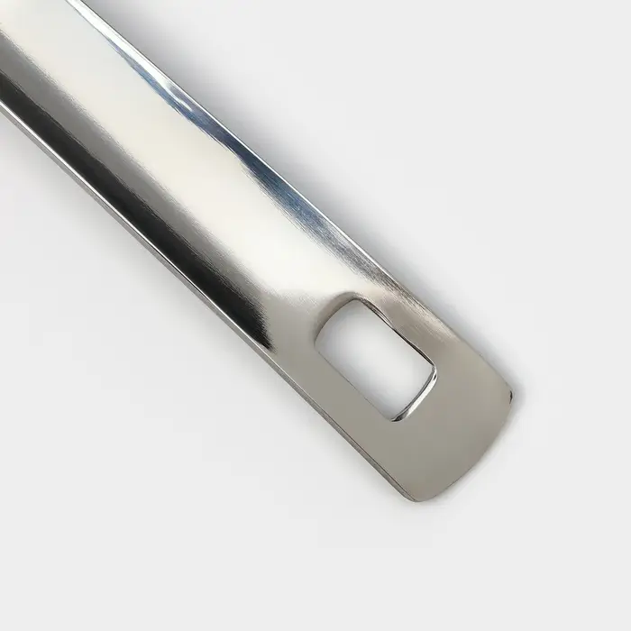 Вилка для мяса Доляна Everyday, h=37&times;3 см, толщина 3 мм, нержавеющая сталь, серебристая