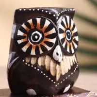 Вечный календарь настольный &laquo;Сова&raquo;, 22&times;7&times;11 см, дерево