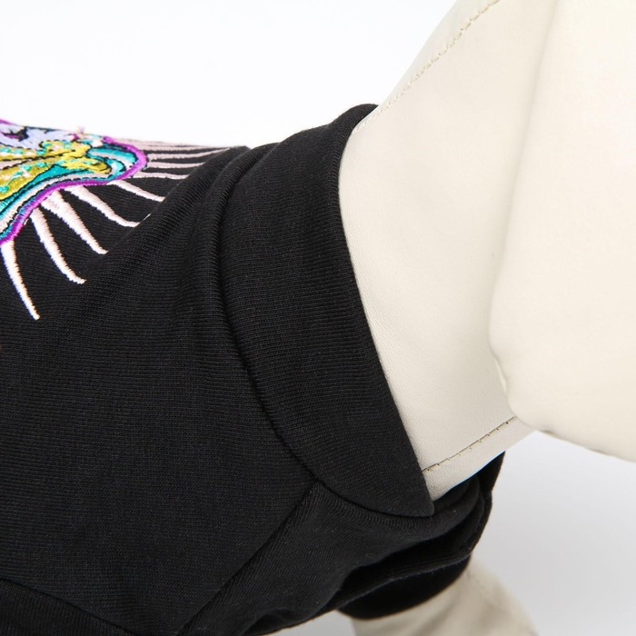 Комбинезон Комбинезон "Единорог", размер 18 (ДС 40 см, ОГ 50 см, ОШ 38 см), чёрно-белый