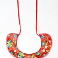 Карнавальный набор "Народная краса" юбка р-р 40-48, воротник, повязка, цвет красный