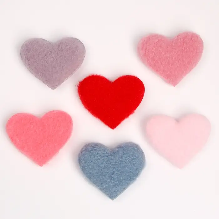 Магнит «Сердечко», 6 см, цвет МИКС