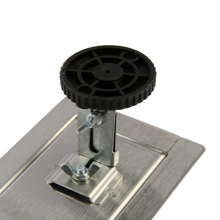 Трап ZEIN engr, c флaнцeм свободного вращ 360°, 7*60 см, d=40/50 мм, нерж сталь, сатин