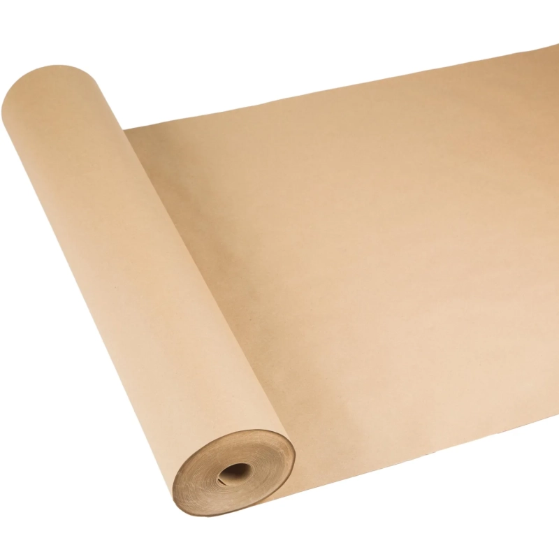 Крафт-бумага оберточная (мягкая), рулон 1.05х100 м (80 г/м2),марка Е