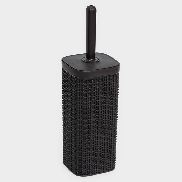 Набор для ванной комнаты 7 предметов: корзина 4 шт, корзина для белья, ведро для мусора, ёрш, цвет коричневый Набор для ванной комнаты 7 предметов: корзина 4 шт, корзина для белья, ведро для мусора, ёрш, цвет коричневый