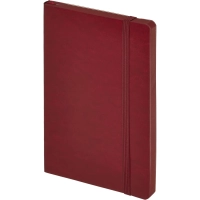 Ежедневник недатированный ATTACHE FLEX бордо А5, 136 л. бежевый блок
