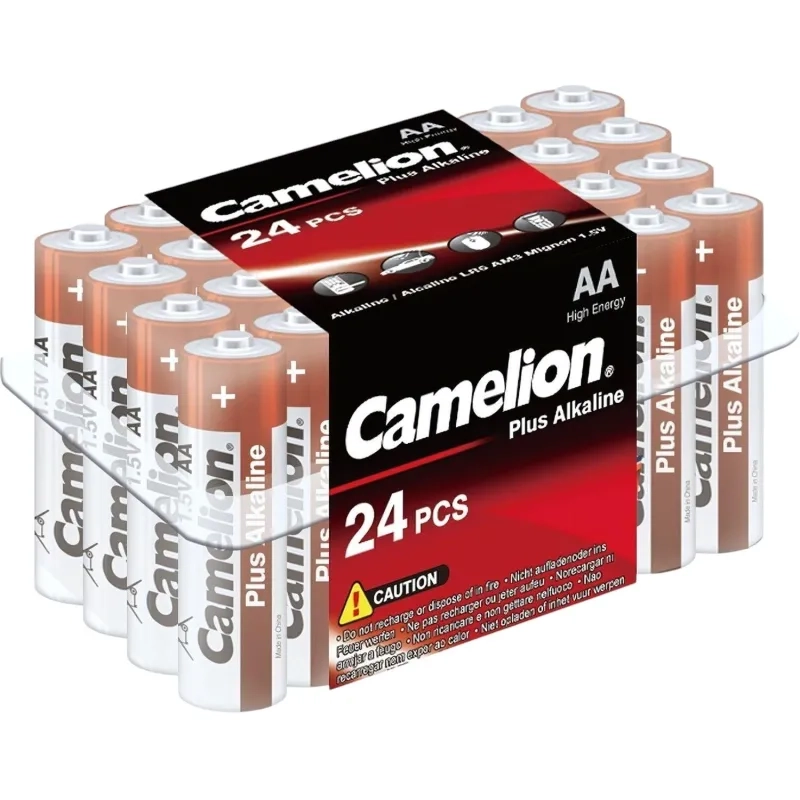 Батарейка Camelion AA/LR 6 Plus Alkaline PB-24 1.5В (24 шт в уп.)