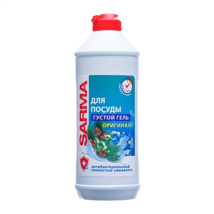 Средство для мытья посуды Sarma  Средство для мытья посуды Sarma "Оригинал", 500 мл