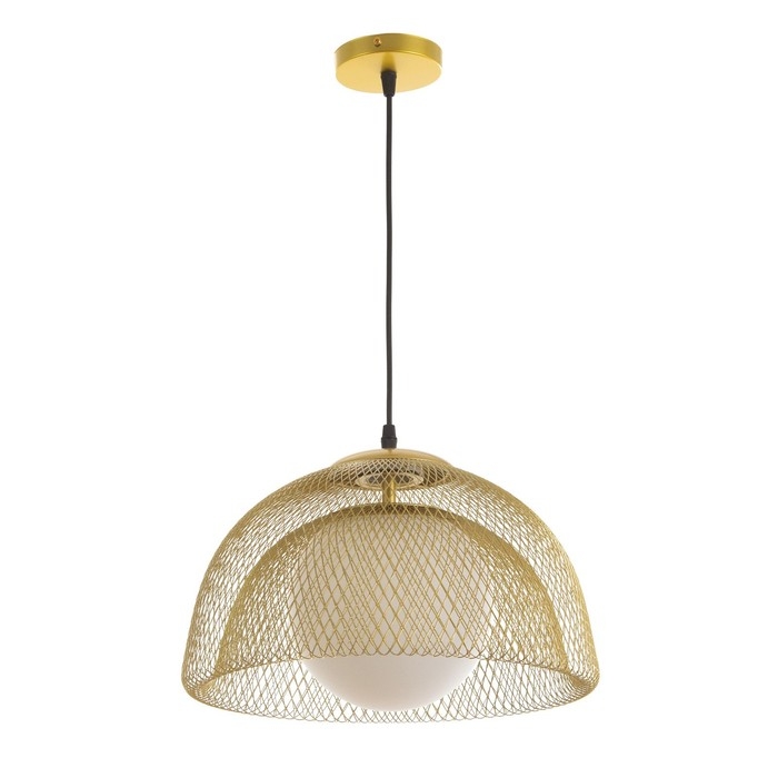 Светильник BayerLux Светильник BayerLux "Брайтон" Е27 40Вт золото 35х35х30-130см