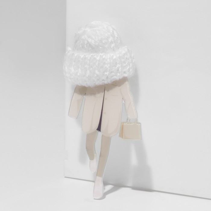 Брошь «Девочка» в рубашке, цветная в серебре Брошь «Девочка» в рубашке, цветная в серебре