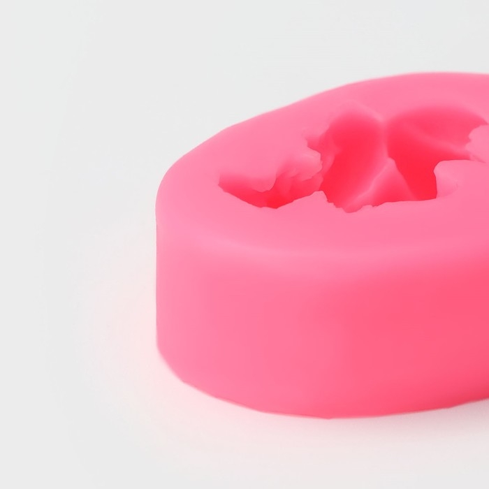 Молд «Малыш», силикон, 7×5×2,7 см, цвет розовый Молд «Малыш», силикон, 7×5×2,7 см, цвет розовый